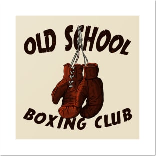 Old School Boxing Club Posters and Art